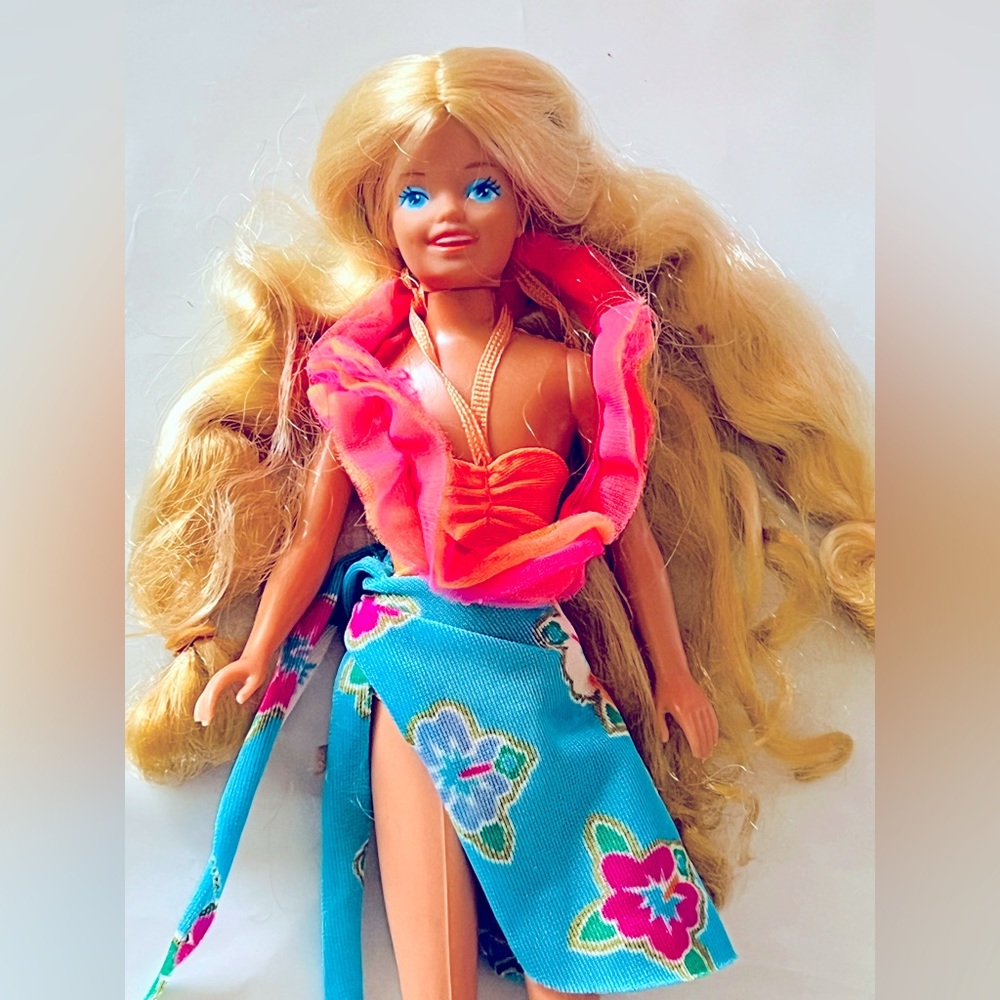 Vintage island fun skipper doll  1987 vintage barbie doll
